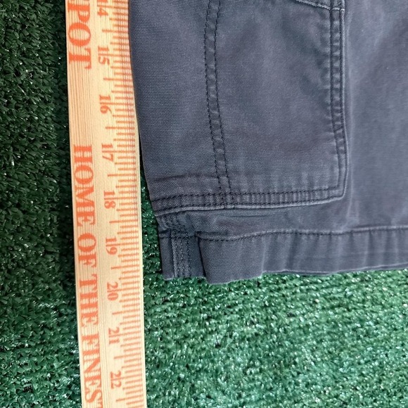 Y2K Carhartt Grey Cargo Shorts Size Mens 34 - Picture 5 of 7